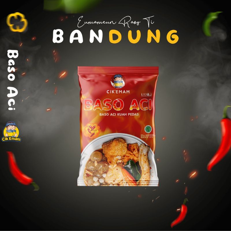 Jual Baso Aci Cikemam Baso Aci Kuah Pedas Shopee Indonesia