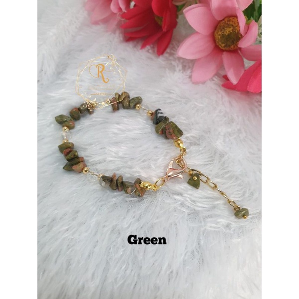 Rayyan Gelang BatuAlam / Gelang Batu Kerikil / Stone Bracelet / Gelang Batu Wanita