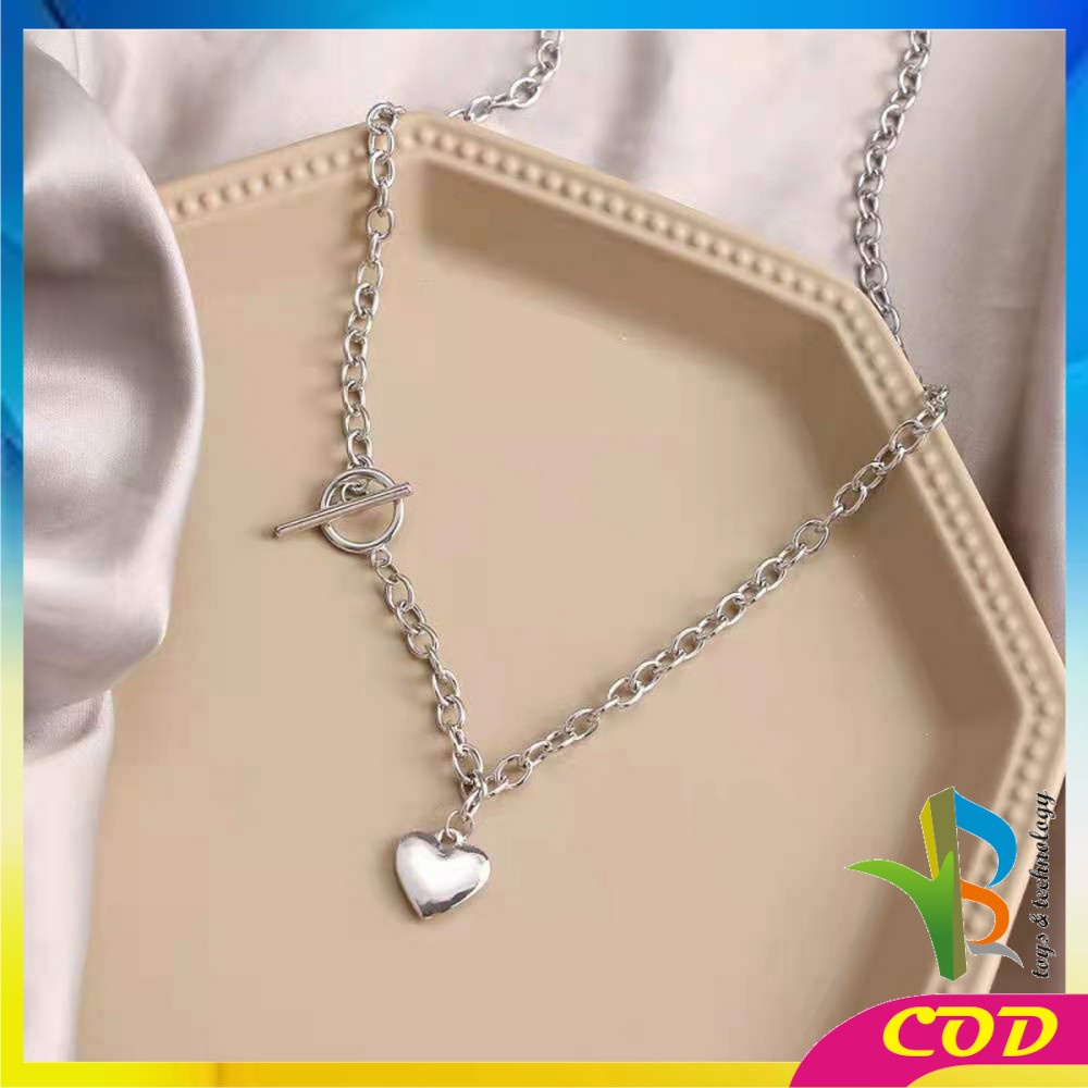 RB-K72 K74 Kalung Wanita Fashion Aksesoris Korea Kalung Choker Retro Kalung Anti Karat Kalung Love Kalung Vintage