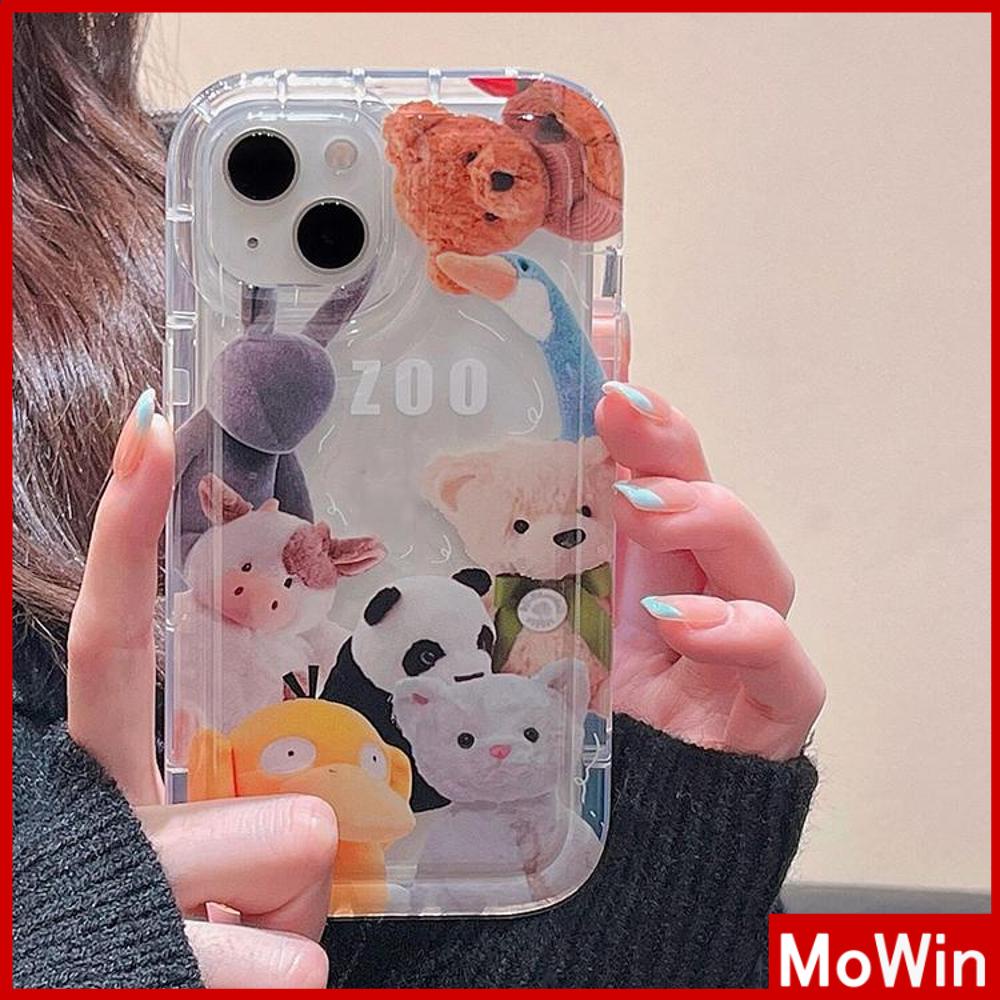 For iPhone 14 Pro Max iPhone Case Clear Case TPU Soft Case Airbag Reinforced Shockproof Cute Doll Compatible with iPhone 13 Pro Max iPhone 12 Pro Max 11 7Plus 8Plus 6Plus XR xs