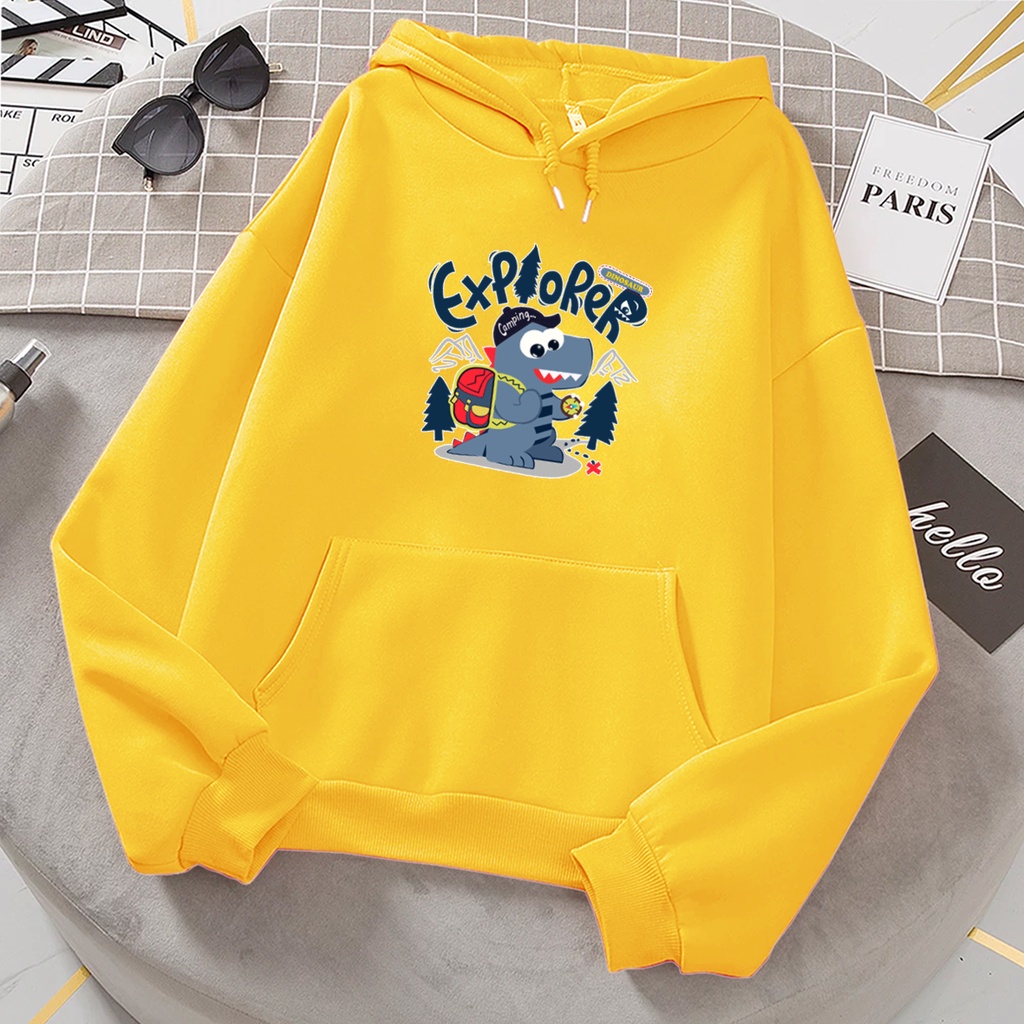 Sweater hoodie anak EXPLORER baju anak laki laki perempuan 2-10 tahun