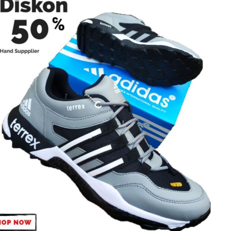 Tren Terbaru SEPATU VOLLY TERBARU ADIDAS_ TERREX BOOTS / SNEAKERS PRIA KEREN KEKINIAN/ ALAS K KARET 