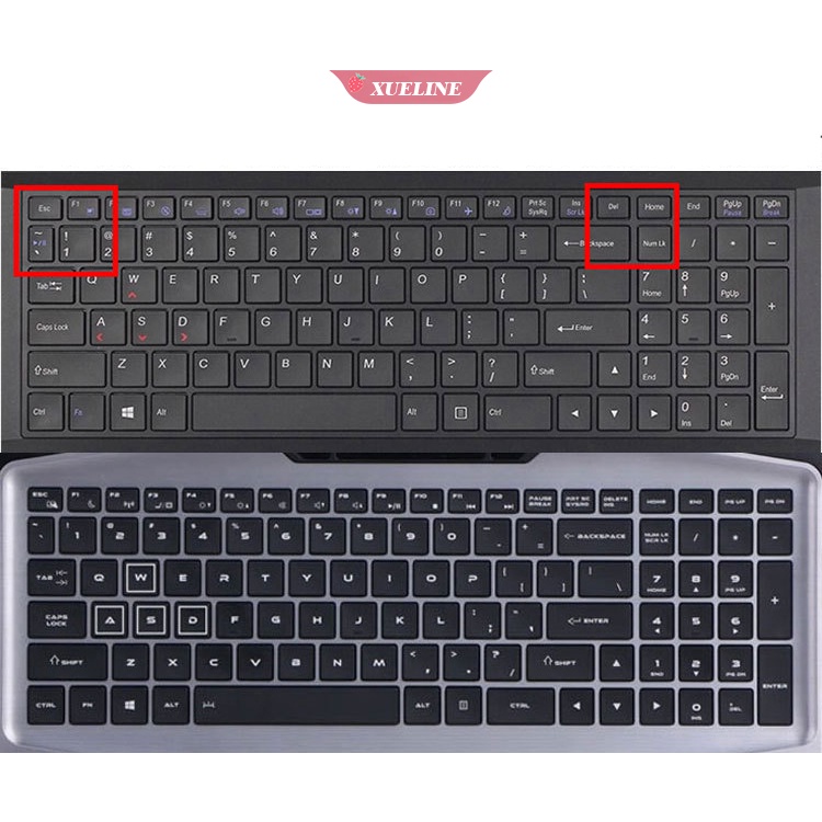 Cocok Untuk Shenzhou Z7M-KP5GC KP7GE Z7M-KP7G1 T50-581S1N 15.6-inch keyboard laptop film Pelindung Debu Cakupan Penuh [ZXL]