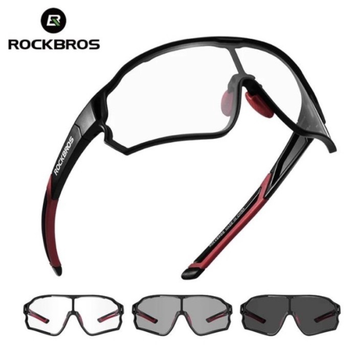 Kacamata Olahraga Kacamata Rockbros 10135 Photochromic Sunglasses