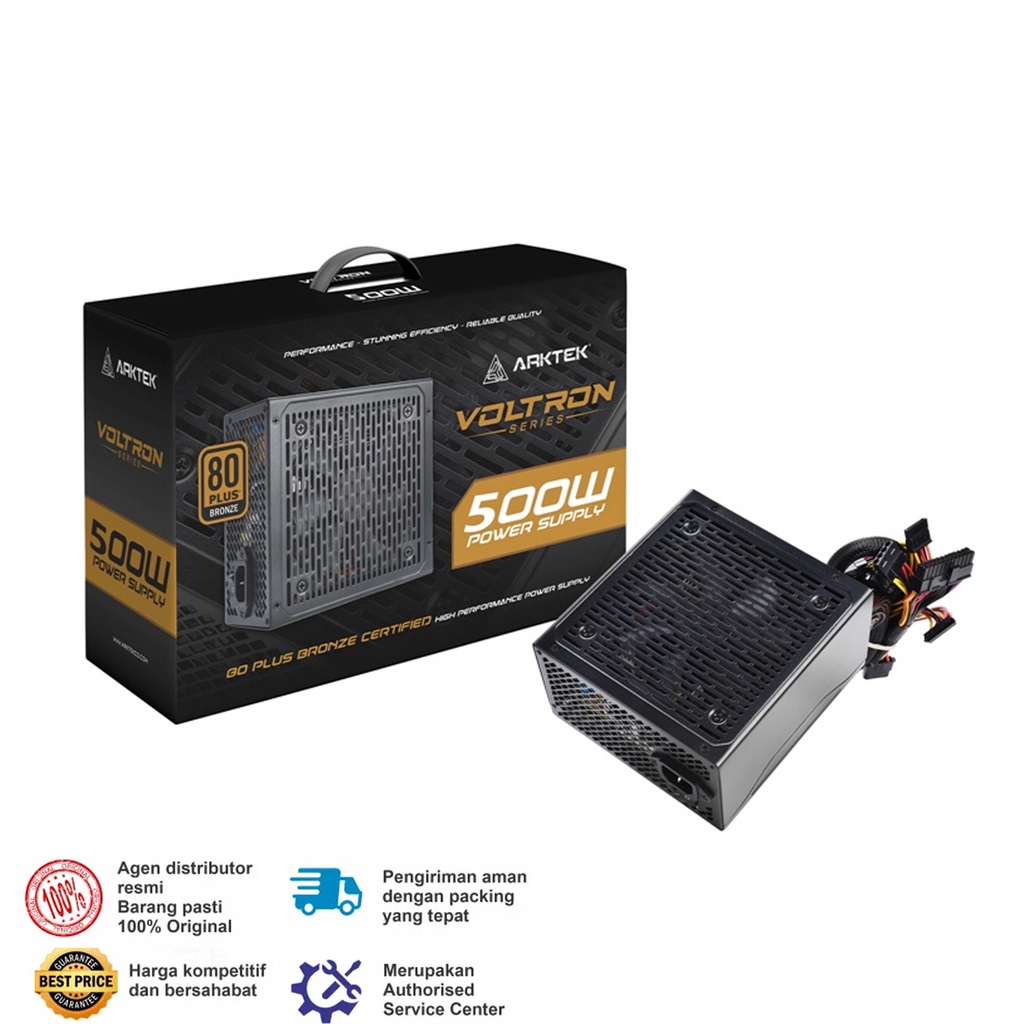 ARKTEK PSU 500W VOLTRON AK-ATX500WB POWER SUPPLY