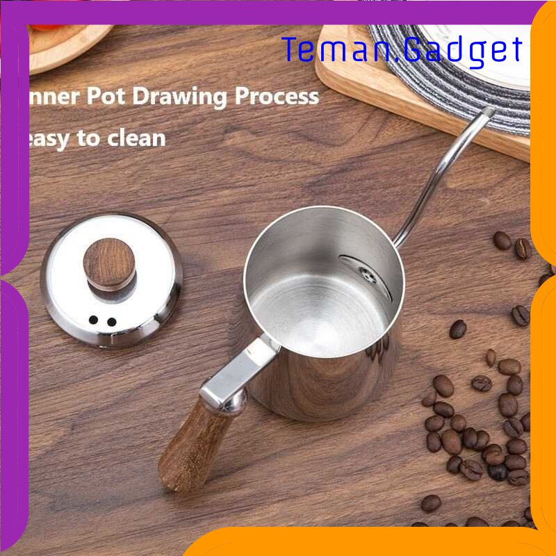 TG - DPR One Two Cups Teko Kopi Teh V60 Pitcher Stainless Steel - C055