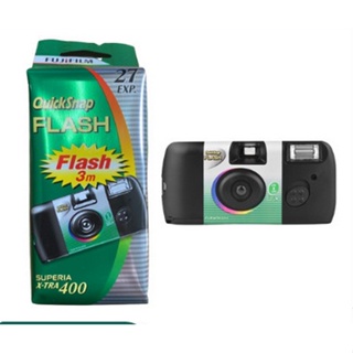 Fujifilm QuicSnap Flash Superia X-Tra 400 Disposable Camera 27 Ex