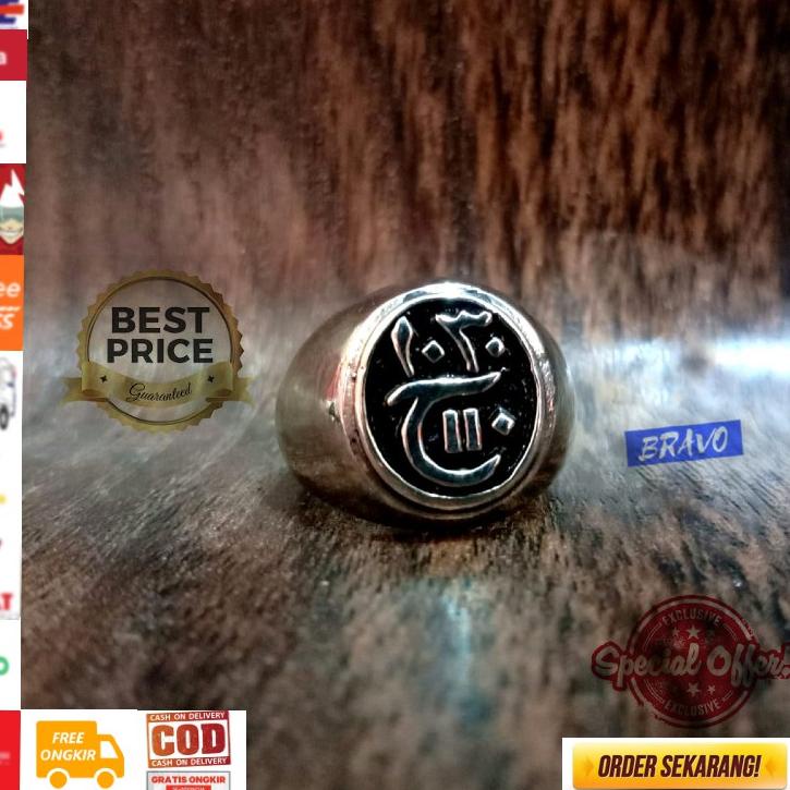 𝕺 Cincin Perak Alpaka Cincin Tauhid Cincin Darkah Cincin Terompah Asli & Termurah ヘ