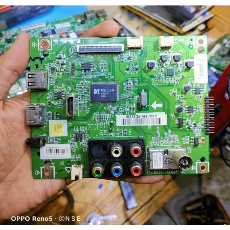 MB TV LG 32LF520 A - MAINBOARD TV LED LG 32LF520