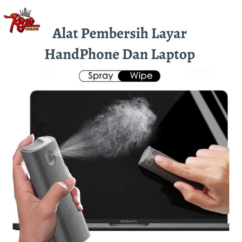 LES8 - One Set cleaner Spray Ajaib pembersih Alat Elektronik Handphone Laptop Dan Tablet
