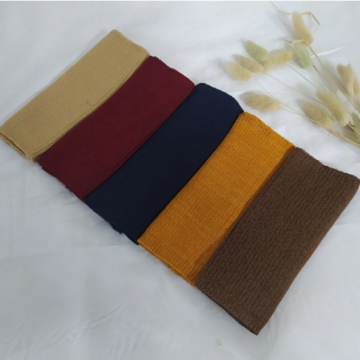 Ciput Rajut Polos 1 warna Bandana Rajut Polos Grosir Murah Jogja - Toserbaht