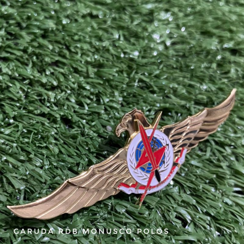 Brevet Wing Garuda RDB Monusco Polos