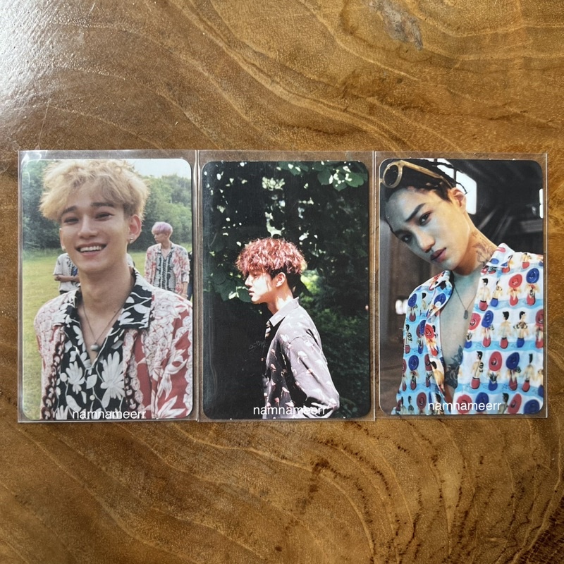 PHOTOCARD PC -CHEN SUHO KAI THE WAR KOKOBOP PRIVATE Ver. EXO-