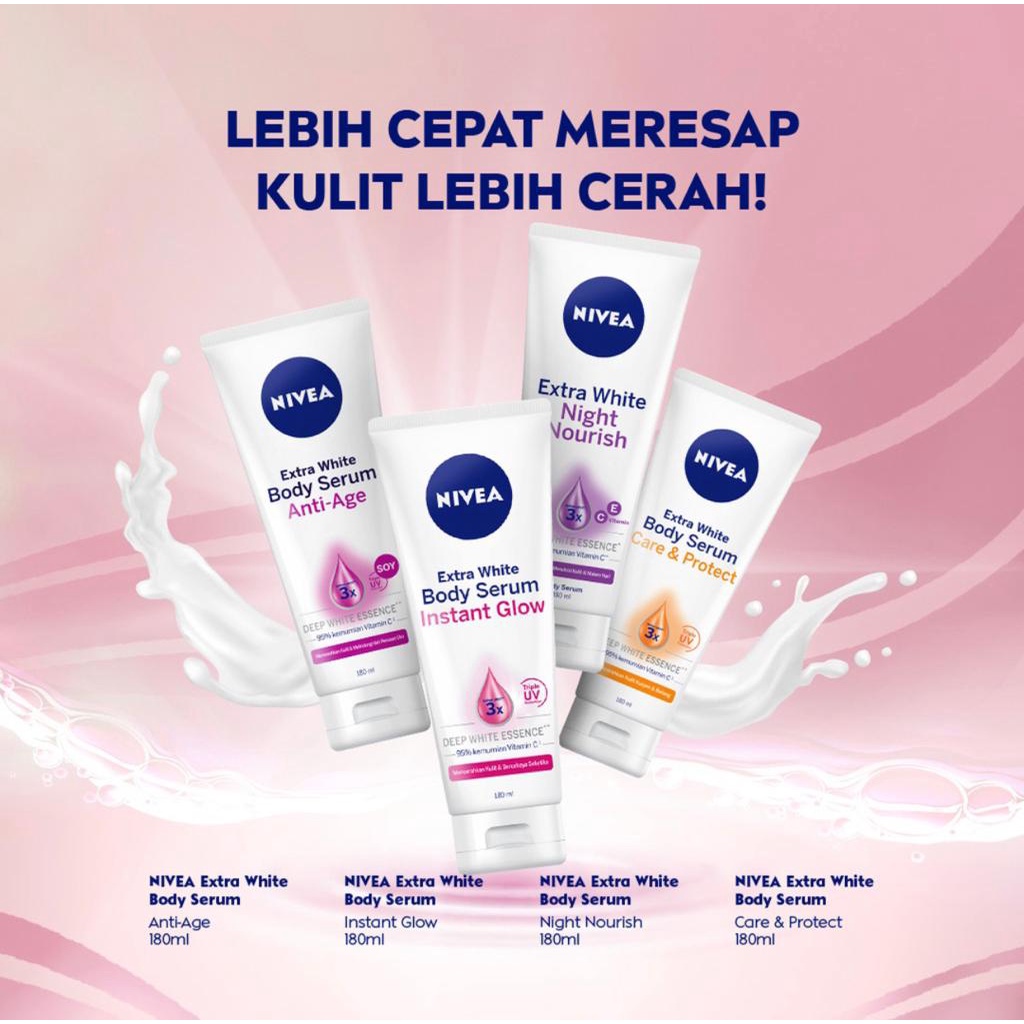 NIVEA Extra White Body Serum 180ml