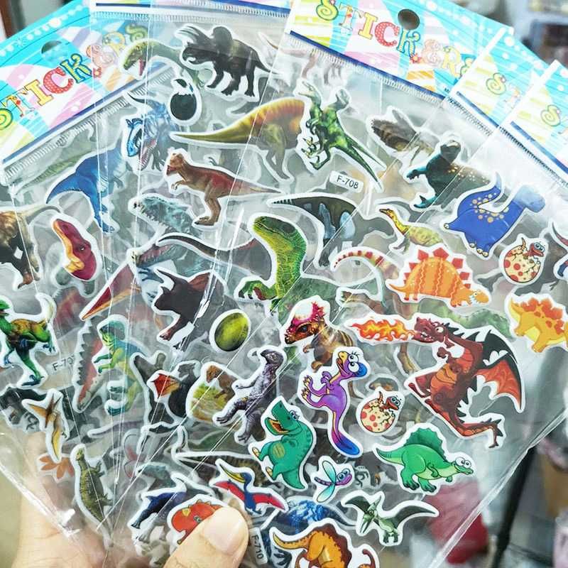 LAWADKA Mainan Anak 3D Sticker Sheets Children Toy - SU-034 Kado Hadiah Present Souvenirs