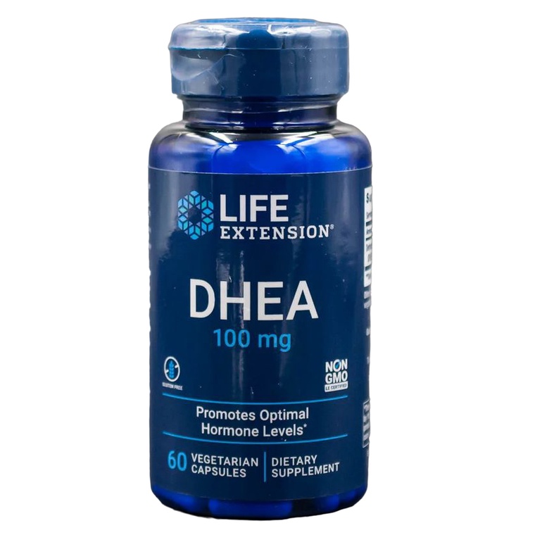 Life Extension DHEA 100 mg 60 Vegcap Bantu Optimalkan Hormon Tubuh Seimbang ORI USA