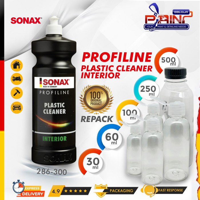 SONAX Profiline Plastic Cleaner Interior 286-300 - REPACK / ECER