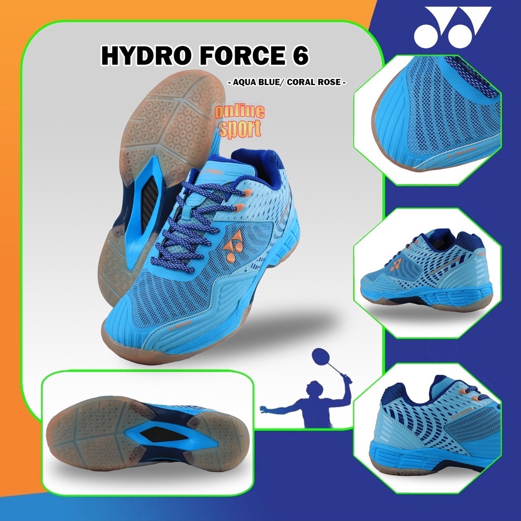 YONEX Hydro Force 6 Sepatu Bulutangkis Badminton Shoes (Original)