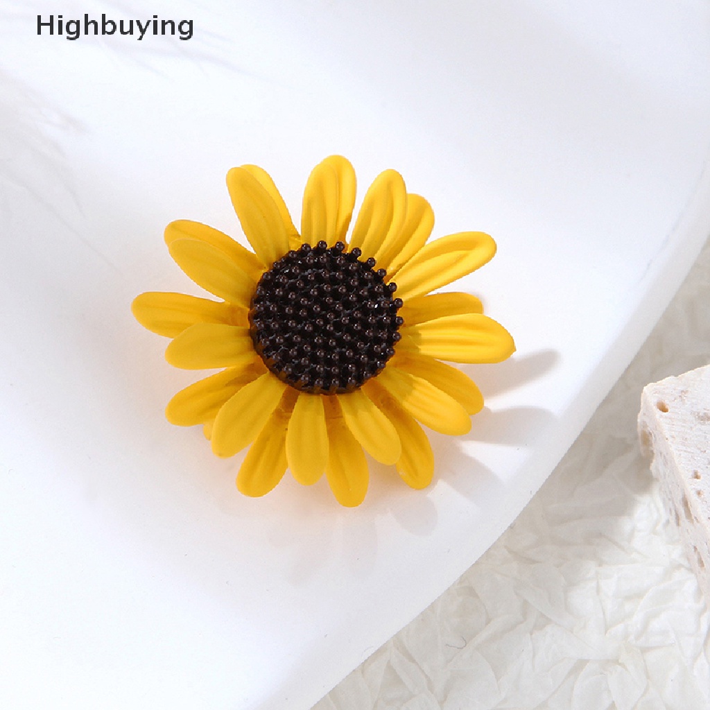 Hbid Bunga Daisy Bros Daisy Untuk Wanita Unisex Bunga Matahari Pesta Kantor Bros Pin Wanita Perempuan Brooch Pin Bros Mantel Aksesoris Hadiah Glory