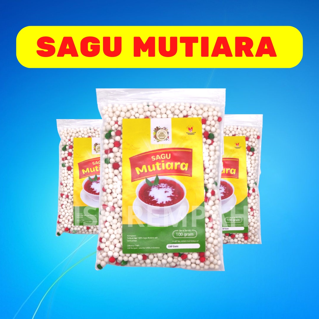 

Jsr Rempah Sagu Mutiara 100 Gram