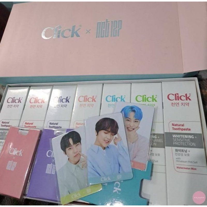 Open Sharing Toothpaste Odol Click x NCT 127