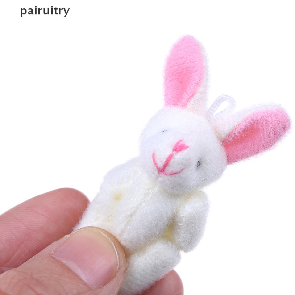 Prt Mini 4cm Kelinci Boneka Boneka Boneka Mainan Bayi Boneka Kelinci plush Untuk Anak-Anak candy box gift toys lovely PRT