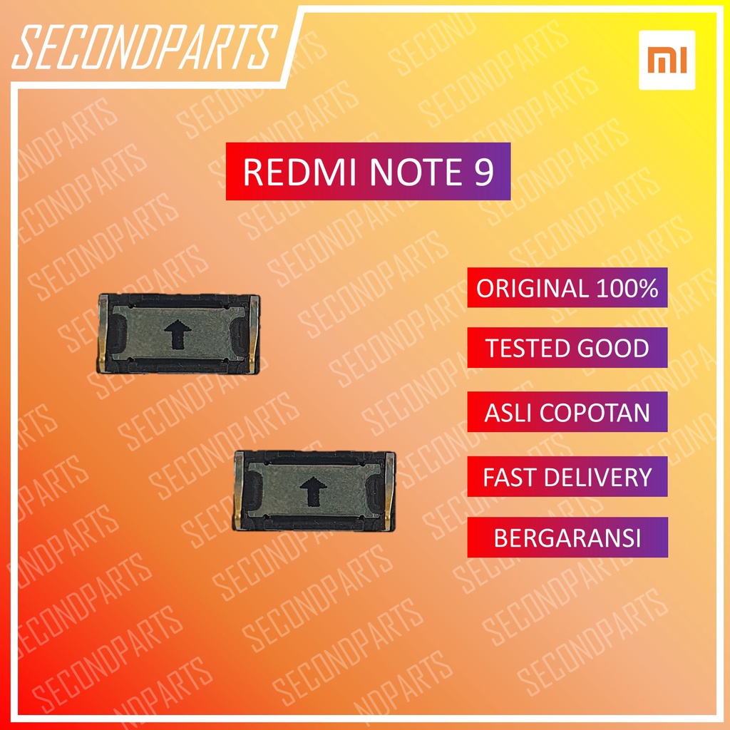 EARPPIECE TELPON ATAS BUZZER XIAOMI REDMI NOTE 9 ORIGINAL