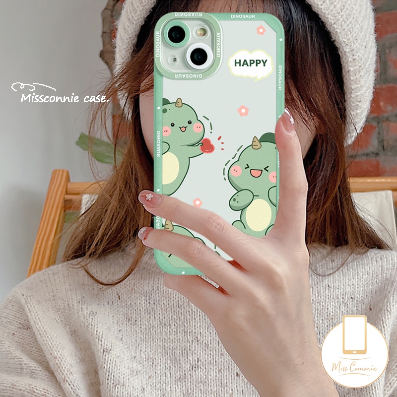 Redmi 9T 9T 9A 9 10 10A 10C 9C NFC Redmi Note 11 10 Note9 Note8 Note 9Pro Note 9s 11s 10s 10Pro Max PO CO M3 X3 NFC Kartun Lucu Dinosaurus Kecil Teh Susu Soft TPU Penutup Belakang