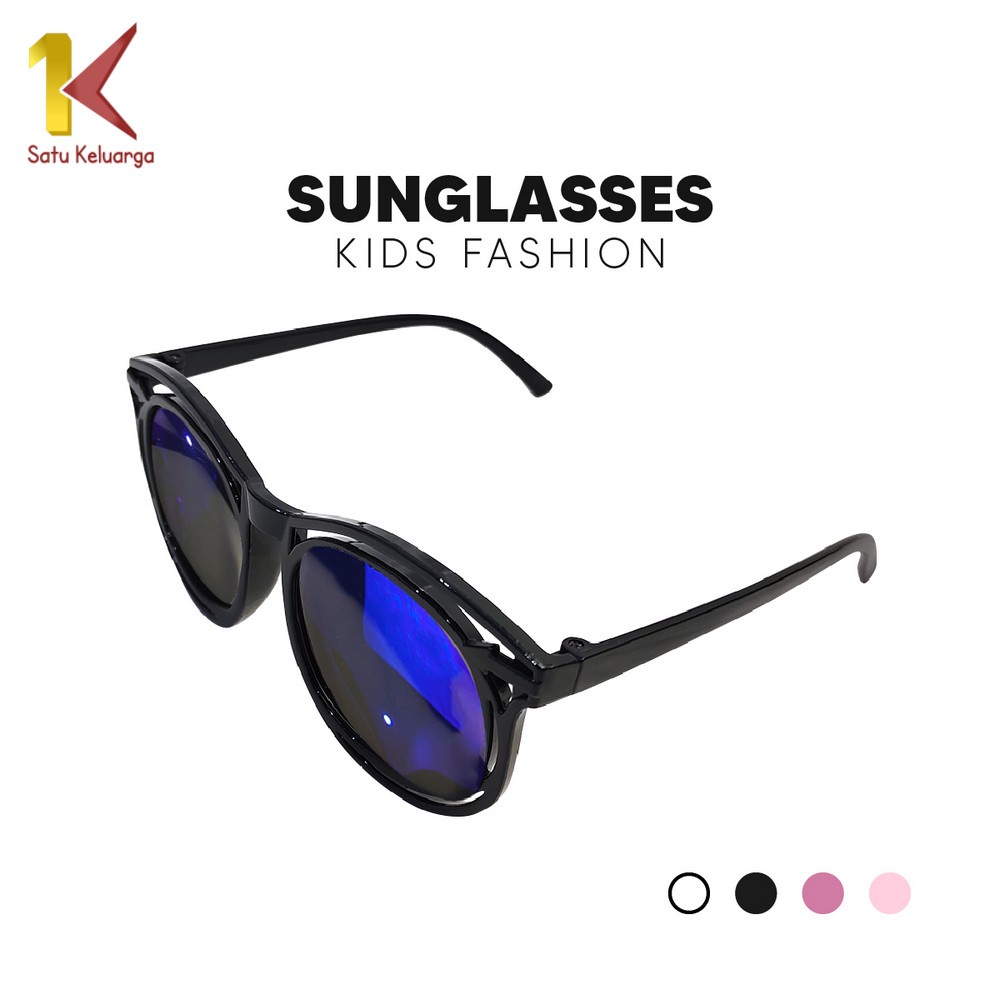 Satu Keluarga Fashion Anak Kaca Mata Hitam Trendy Anti UV C671 Kacamata Kids Sunglasses Anak Kacamat