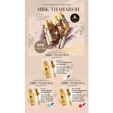 Parfum Miss v misk Thaharah dari Hyde beauty skincare