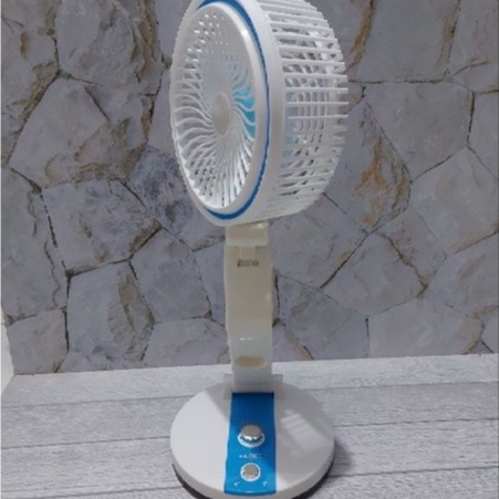 PROMO!!! KIPAS ANGIN MEJA/FOLDING FAN FLECO F-2018 ANGIN KENCANG RECHARGEABLE