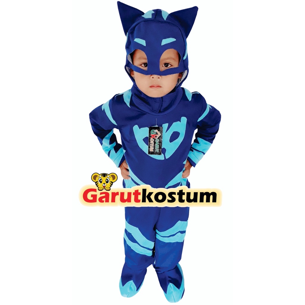 Jual Kostum Pj Masks Cat Boy Costume Halloween Anak Lucu Shopee Indonesia