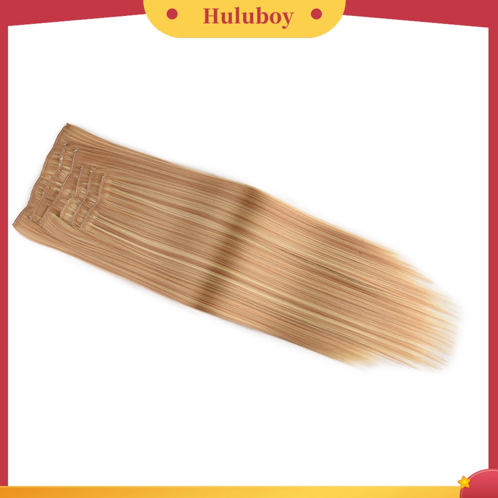 Wig Rambut Palsu Wanita Model Panjang Lurus Tahan Panas