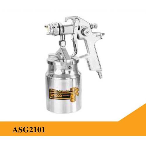INGCO ASG2101 - HVLP AIR SPRAY GUN 1000 ML CAT SEMPROT TABUNG BAWAH