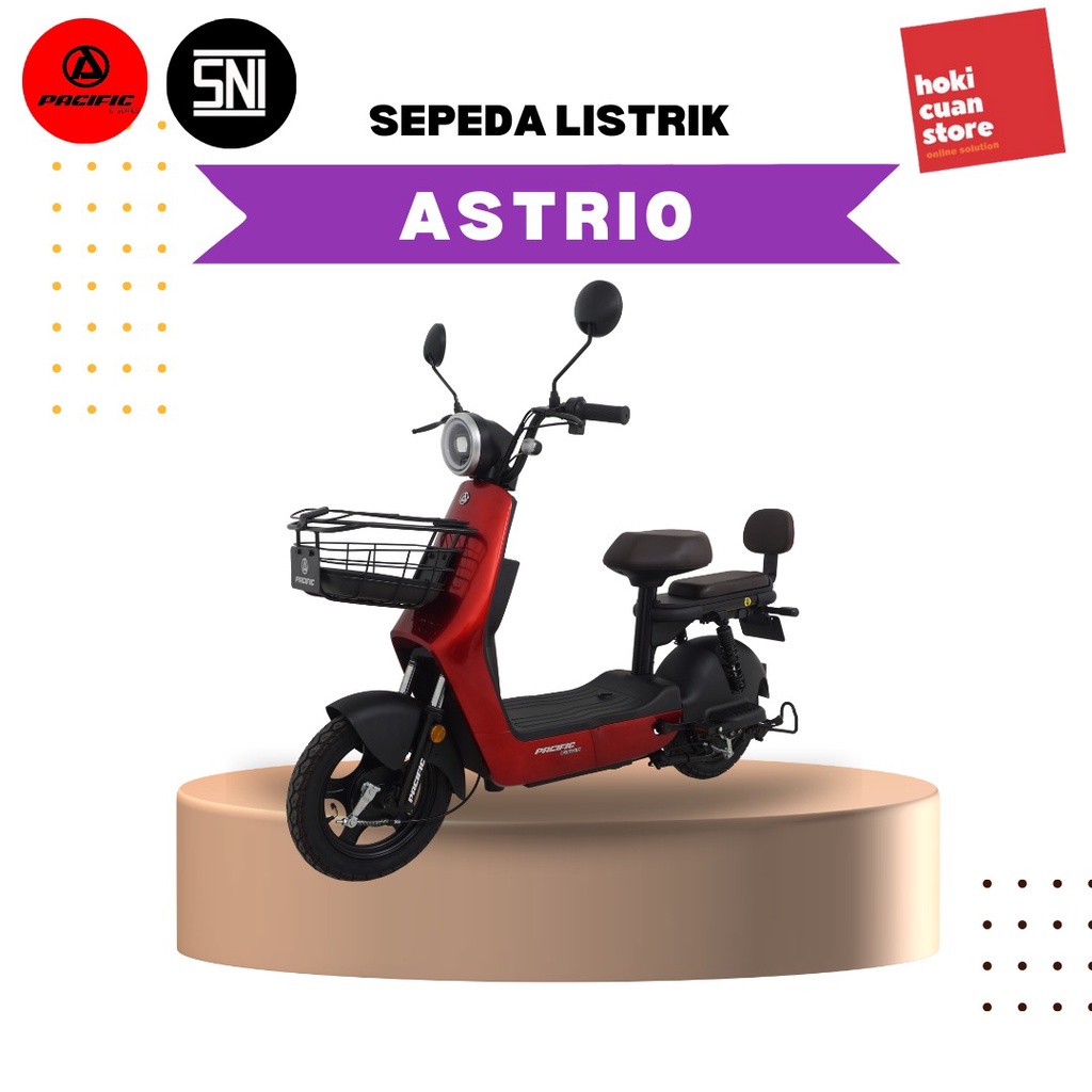 Jual Sepeda Listrik Pacific Astrio Terbaru Shopee Indonesia