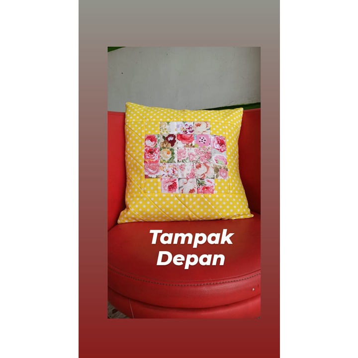Sarung Bantal Kursi dan Sofa 40 x 40cm Premium Tebal Aesthetic Resleting / Cushion Pillow Cover / Ho