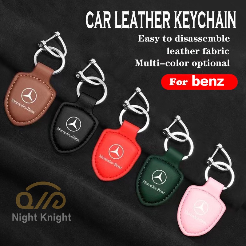 Untuk Mercedes-Benz Gantungan Kunci Mobil Kreatif Alloy Metal Keyring Key Chain Ring Hadiah Untuk W203 W210 W211 W124 W202 W204 AMG E300L E300L S-Class C-Class c180 glk300 cls clk slk