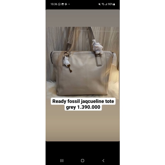 jacqueline tote grey