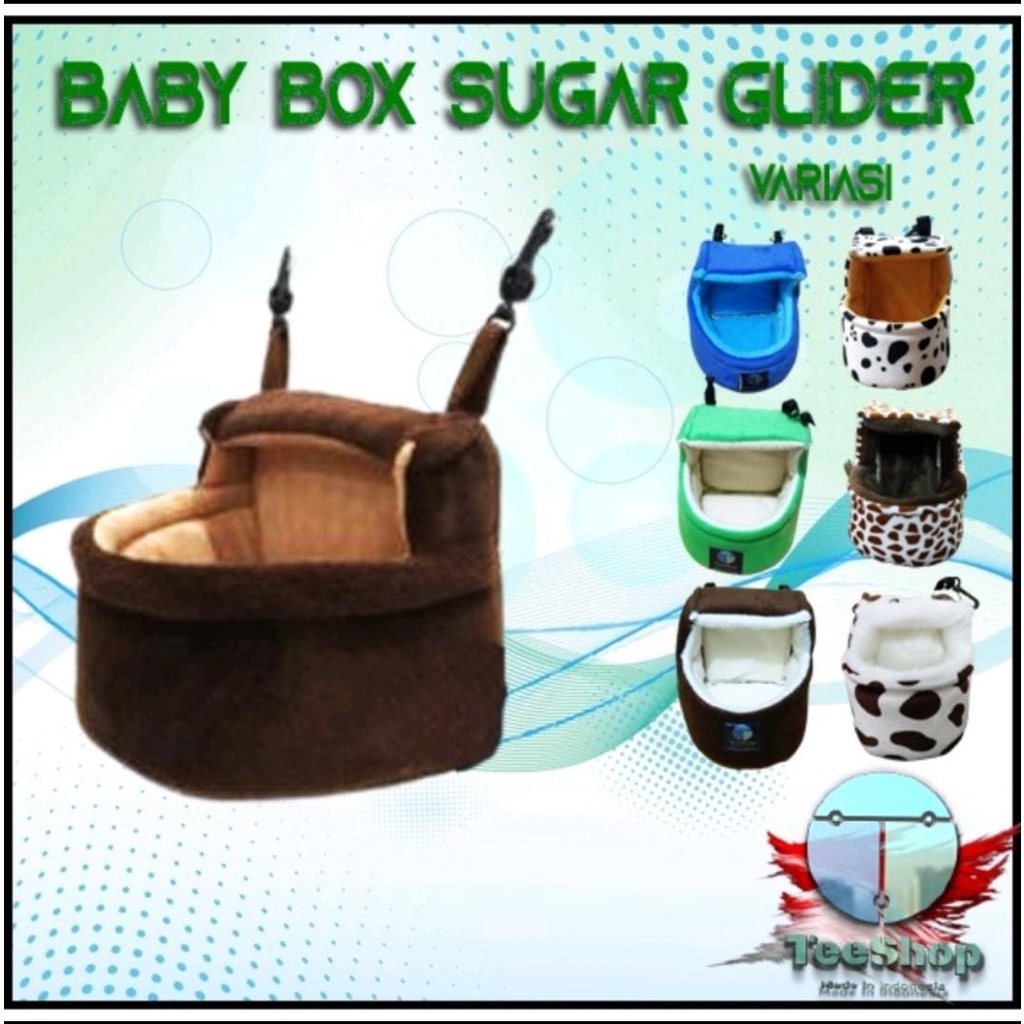 BABYBOX POUCH SUGAR GLIDER SLEEPING POUCH SUGAR GLIDER BABY BOX