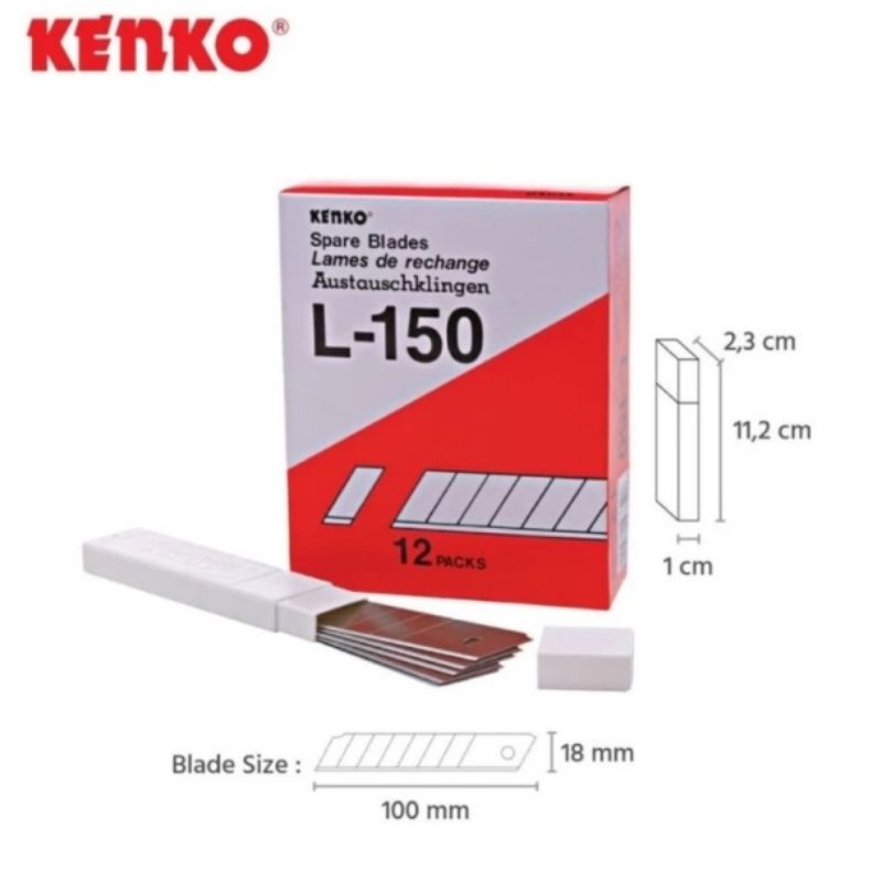 

Isi cutter Kenko L-150 - Refill Cutter A - 100, A100, A 100