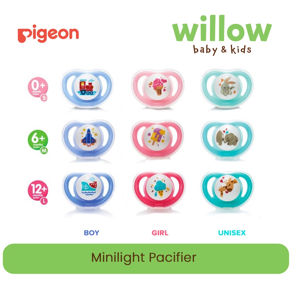 Empeng - Pigeon Minilight Pacifier