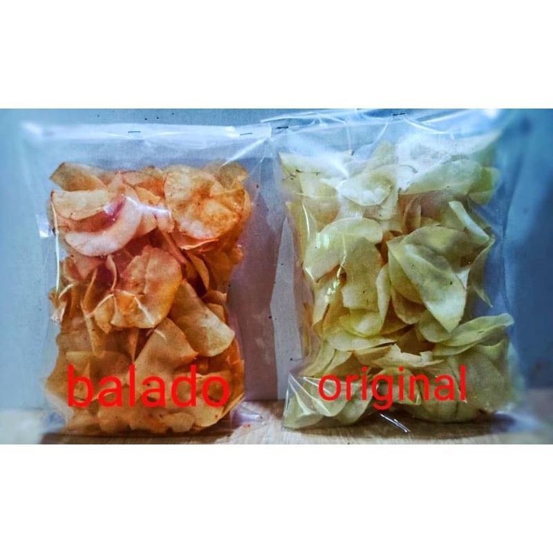 

keripik singkong 1kg (rasa balado)