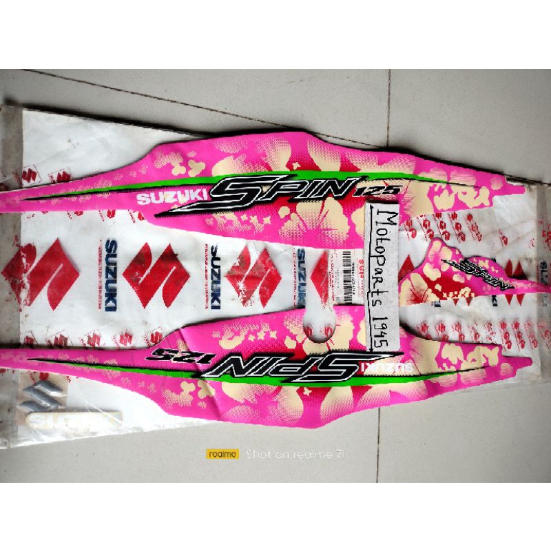 STIKER STRIPING BODY SPIN 125 ORI SGP
