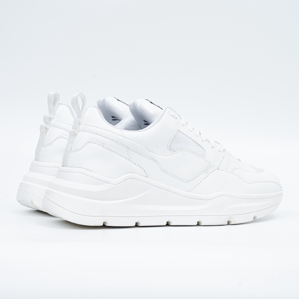 HEIDEN HERITAGE [HRTG] - ZEPHYR - ALMOST WHITE - Sepatu Casual Chunky Sneakers Pria Dewasa Peninggi Badan