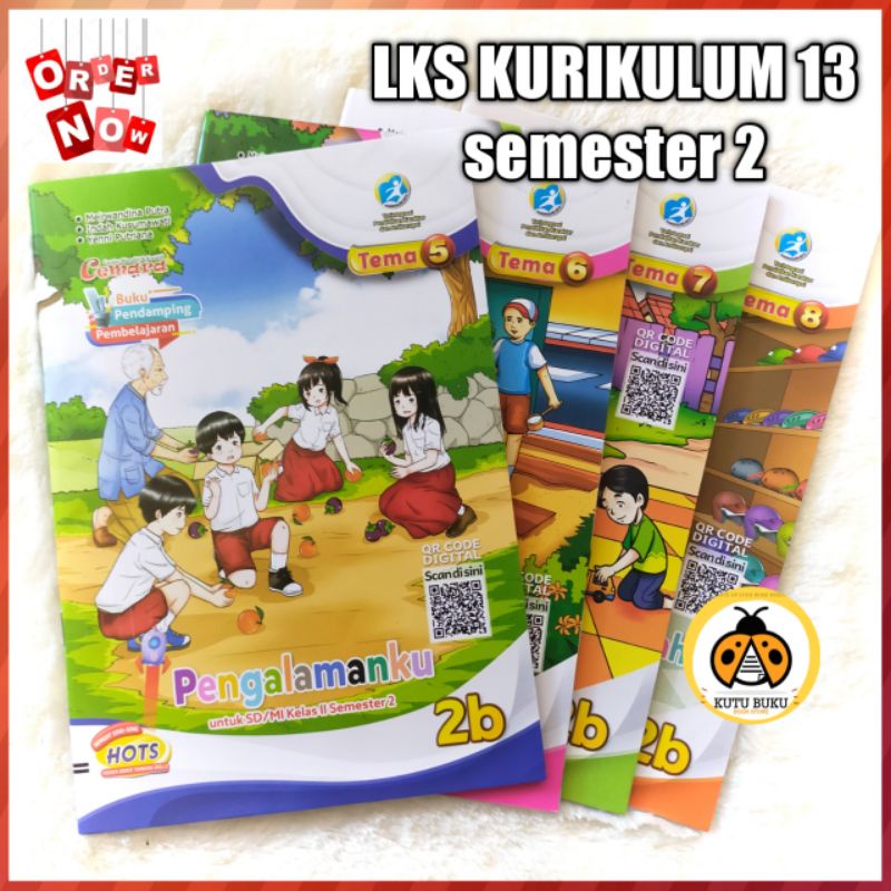 Paket LKS Cemara Kelas 2 SD/MI Semester 2 ( Tema 5,6,7,8 ) - CV. Putra Nugraha