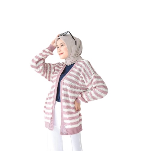 TokoMilkan - Kardigan Wanita OZZA BLASTER Cardigan Rajut | Cardy Wanita