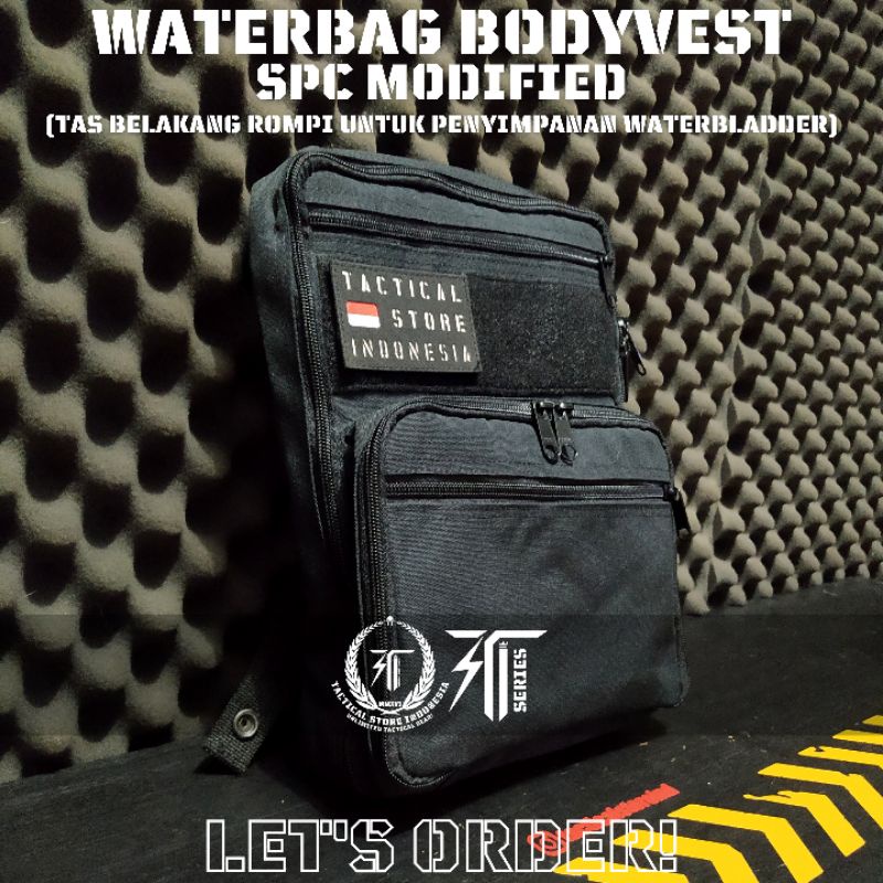 Tas Belakang Rompi Body Vest / Tas Waterbladder