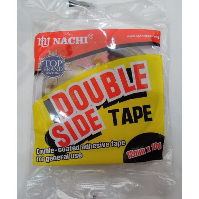 

Isolasi Double Tape Nachi 12mm x 10 Yards