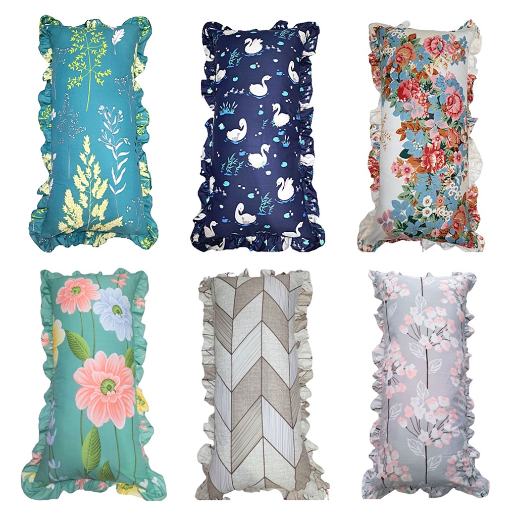 [✅COD] Sarung Bantal Cinta Jumbo 50x100 Model Rumbai Dekorasi Kamar Perlengkapan Rumah