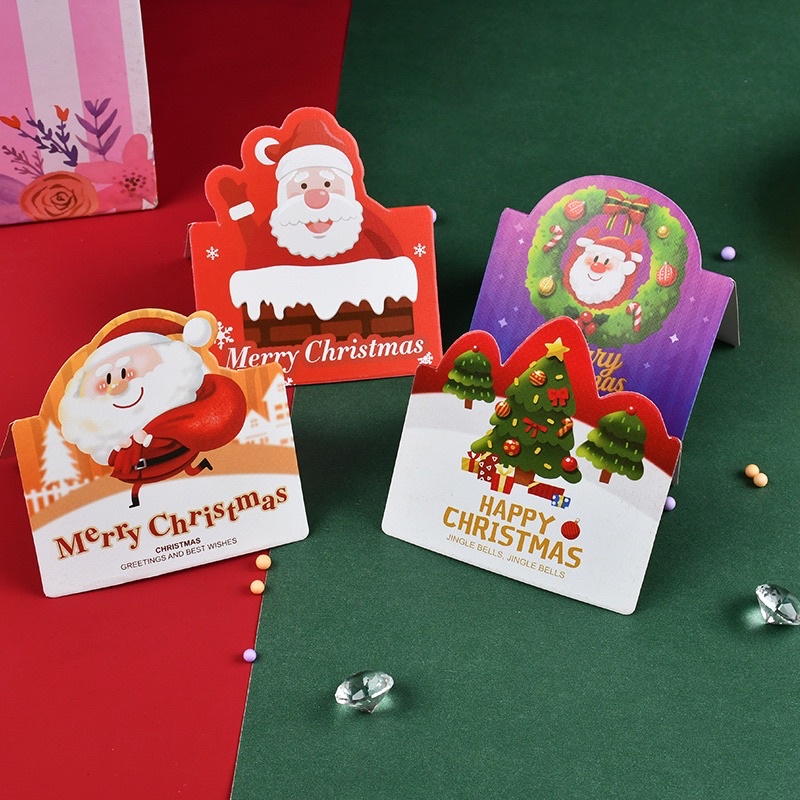 KARTU UCAPAN 3D NATAL/ MERRY CHRISMAST GIFT CARD/ SANTACLAUSE